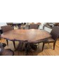 Redwood Dining Table, single slab top